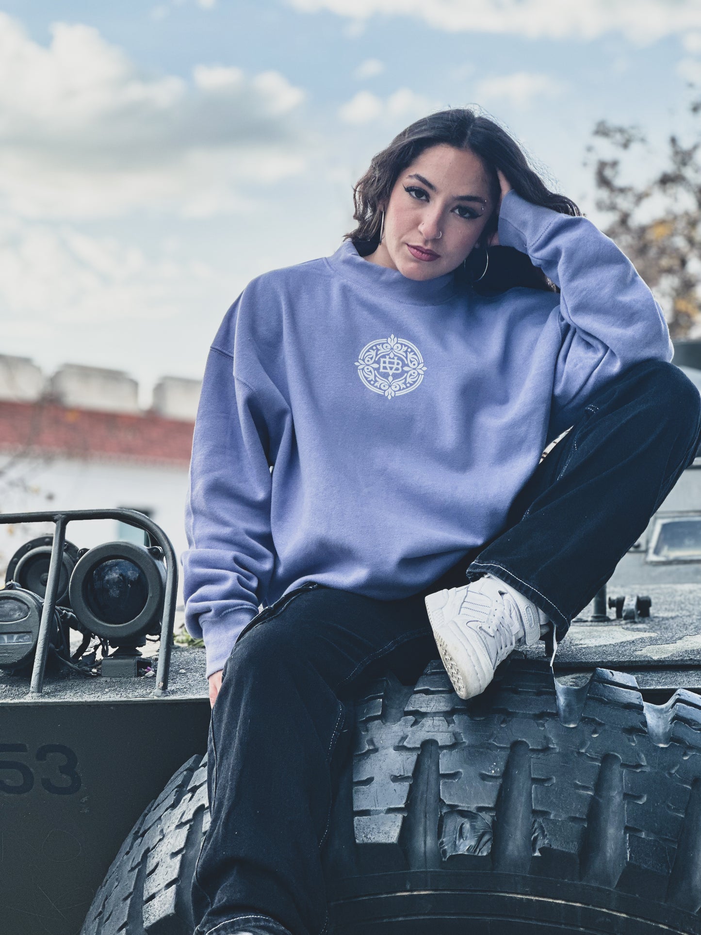 COLD SWEATSHIRT LAVENDER