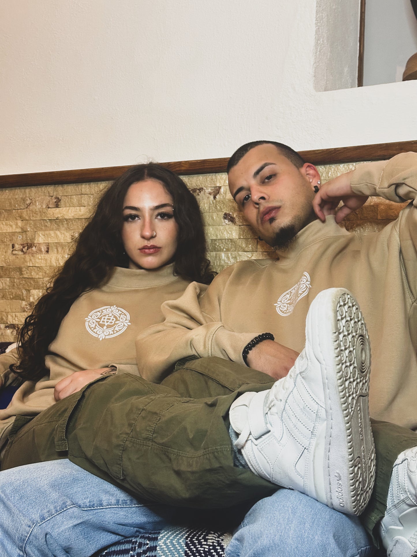 COLD SWEATSHIRT BEIGE
