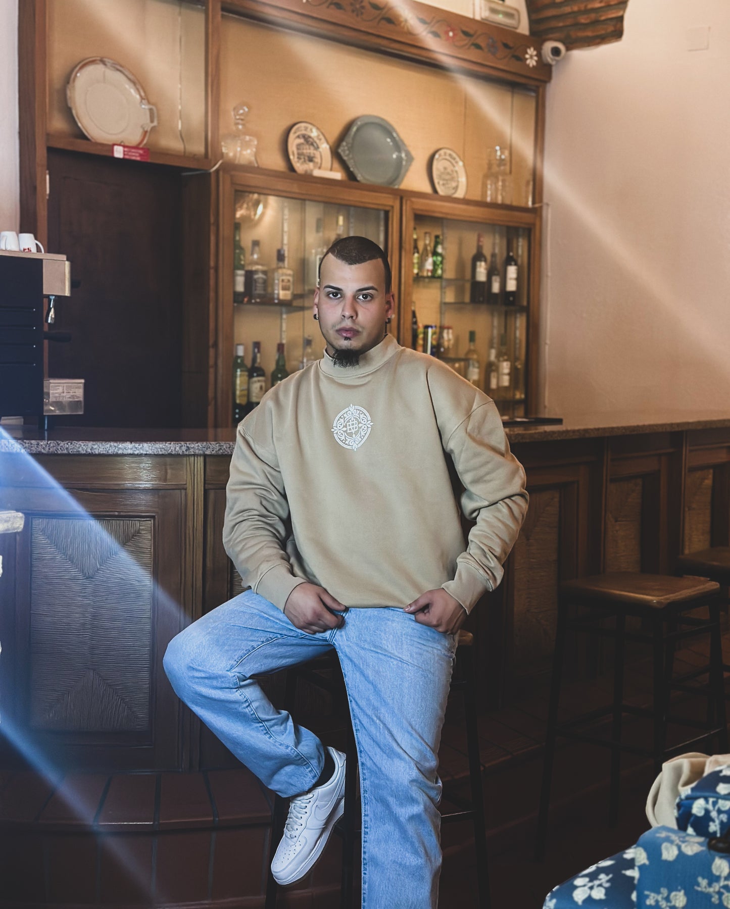 COLD SWEATSHIRT BEIGE