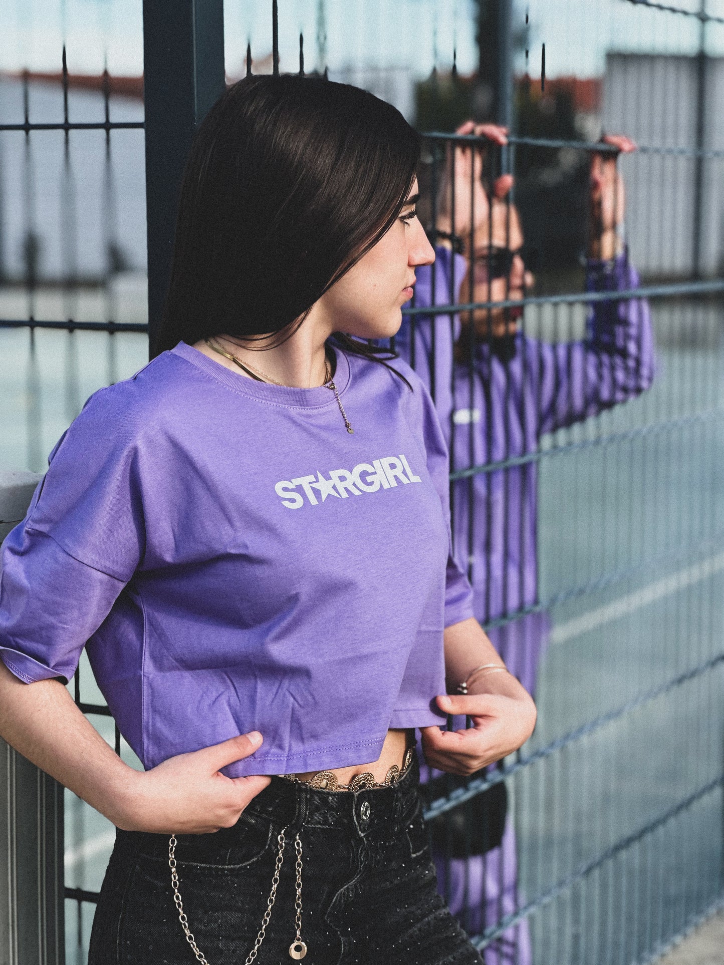 Crop Top Oversized STARGIRL