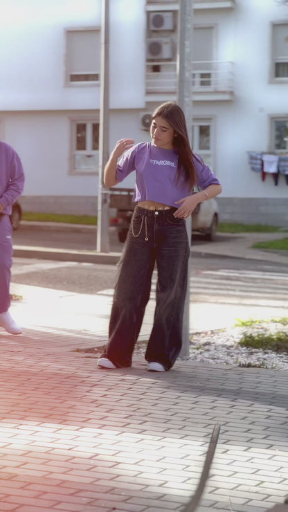 Crop Top Oversized STARGIRL